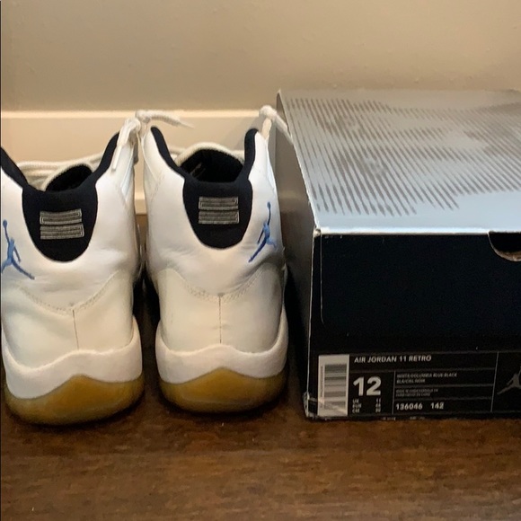 Air Jordan 11 Columbia 2001 Sz 12 - Picture 5 of 6